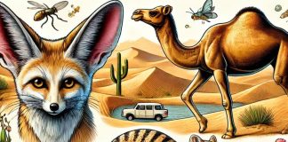 Как дикие животные выживают в пустыне