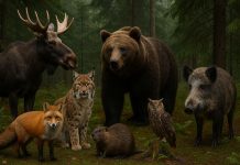 Животные Костромской области