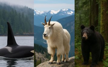 Животные Вашингтона Животные Вашингтона