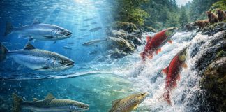 Лососи и форели путешествия на тысячи километров