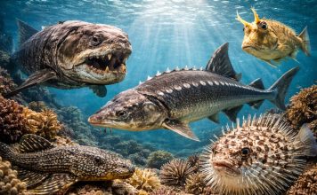 Бронированные рыбы: древние и современные панцирники