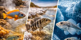 Рыбы, живущие в экстремальных средах: горячие источники, солончаки, ледяные воды