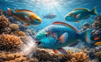 Рыбы-попугаи: инженеры коралловых рифов