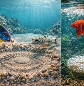 Рыбы-строители: виды, которые создают сложные конструкции