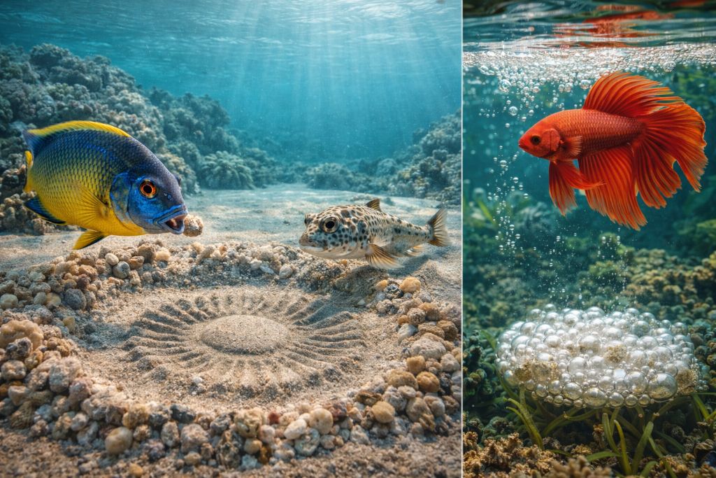 Рыбы-строители виды, которые создают сложные конструкции Рыбы-строители: виды, которые создают сложные конструкции