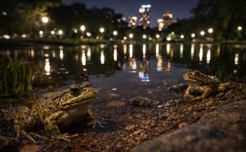 Амфибии городов: лягушки в парках и жизнь среди шума, света и химии Амфибии городов: лягушки в парках и жизнь среди шума, света и химии