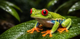 Красноглазая квакша