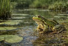 Лягушка водяная