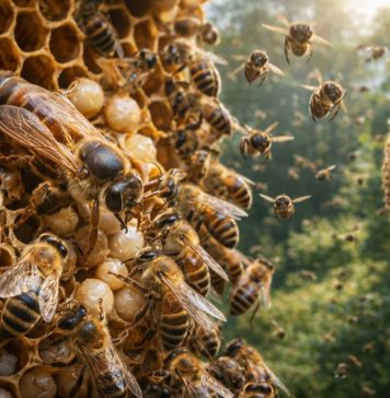 Размножение пчёл: матка, трутни и роение как стратегия выживания