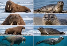 Как отличить моржа от тюленя