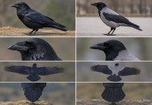 Как отличить ворона от вороны