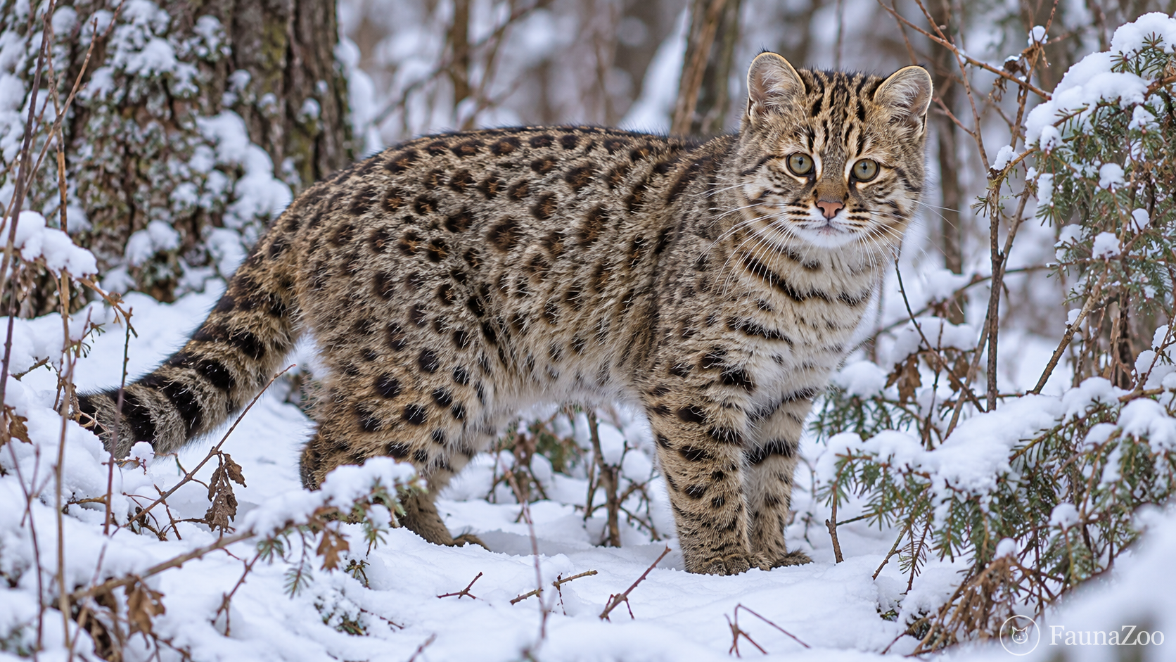 Дальневосточный лесной кот: амурский леопардовый кот