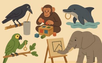Как животные развивают интеллект