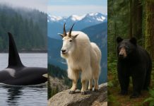 Животные Вашингтона Животные Вашингтона