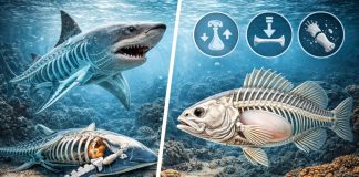 Акулий скелет: почему хрящ прочнее кости Акулий скелет: почему хрящ прочнее кости