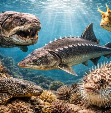 Бронированные рыбы: древние и современные панцирники