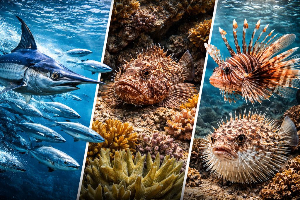 Быстрые, скрытные, неуязвимые стратегии выживания в разных водах Быстрые, скрытные, неуязвимые: стратегии выживания в разных водах