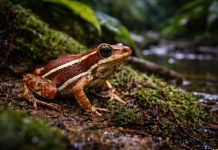 Эквадорская древолазка Epipedobates anthonyi Эквадорская древолазка Epipedobates anthonyi