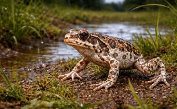 Африканская лягушка-«прыгунчик»