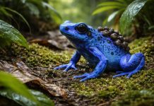 Древолаз голубой