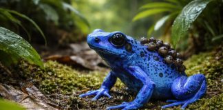 Древолаз голубой