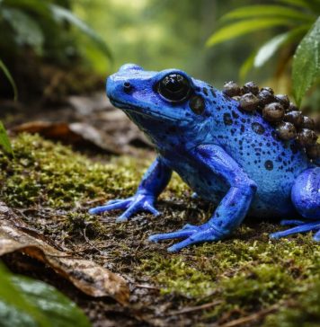 Древолаз голубой