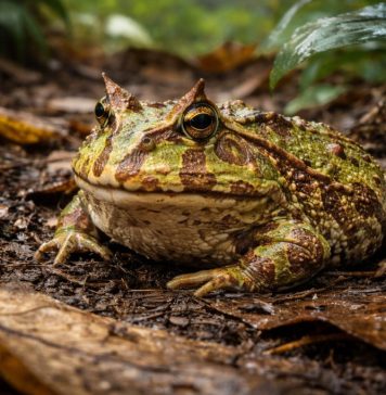 Рогатая лягушка (пакман)