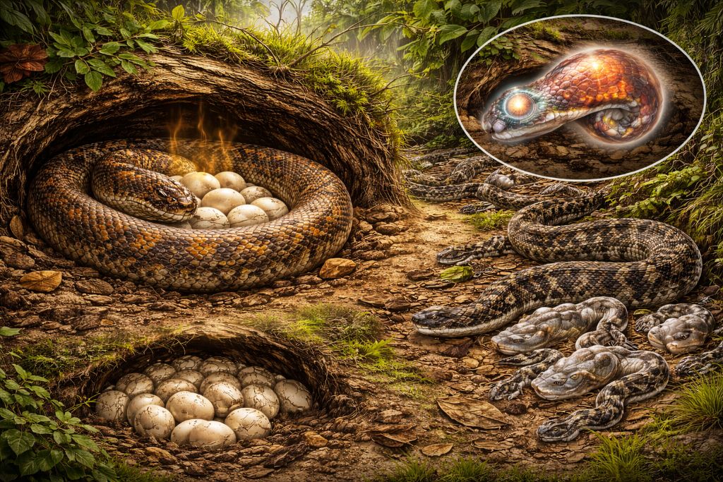 Размножение змей яйцекладка, живорождение и сперма «на хранении» Размножение змей: яйцекладка, живорождение и сперма «на хранении»