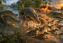 Размножение крокодилов: гнёзда, температура и определение пола Размножение крокодилов: гнёзда, температура и определение пола