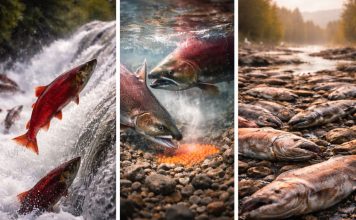 Размножение лосося: нерест, навигация и цена возвращения