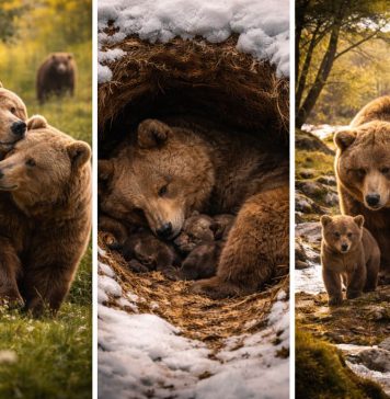 Размножение медведей: задержка имплантации и рождение в берлоге