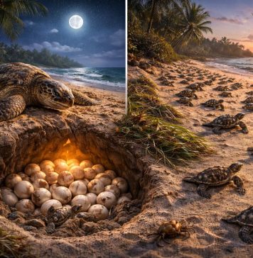 Размножение черепах: миграции к пляжам и «гонка» детёнышей к морю Размножение черепах: миграции к пляжам и «гонка» детёнышей к морю