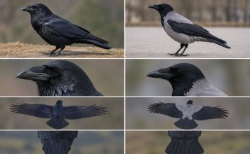 Как отличить ворона от вороны Как отличить ворона от вороны