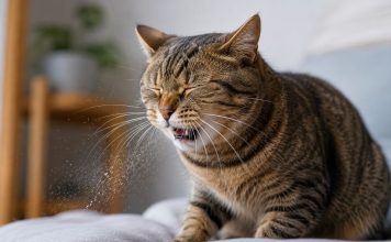 Почему кошка часто чихает